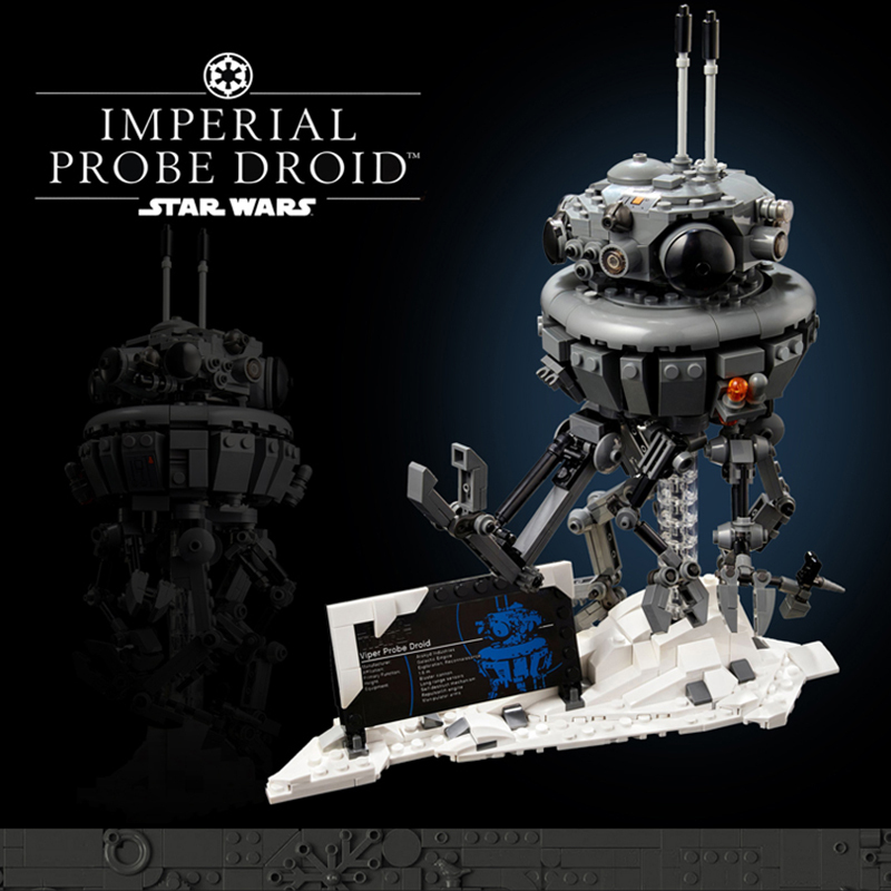 Customized 99918 Star Wars Imperial Probe Droid Building Blocks 538pcs Bricks Toys from China 75306