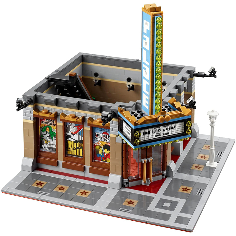 Customzied 99012 Palace Cinema Creator Builidng Block Brick Toy 2196pcs from USA 3-7 Day Delivery 10232