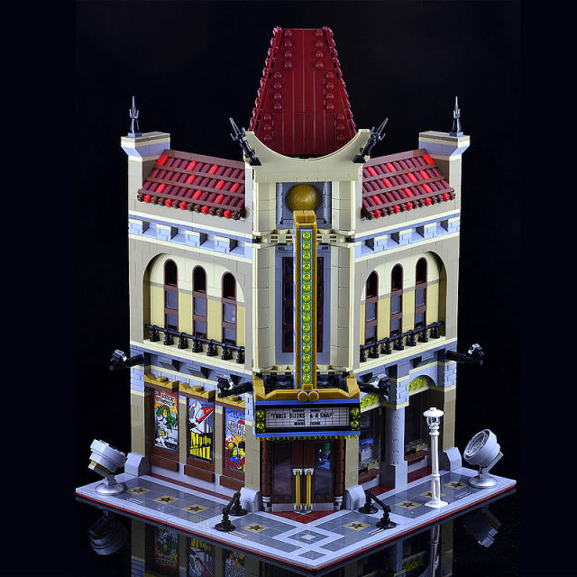 Customzied 99012 Palace Cinema Creator Builidng Block Brick Toy 2196pcs from USA 3-7 Day Delivery 10232