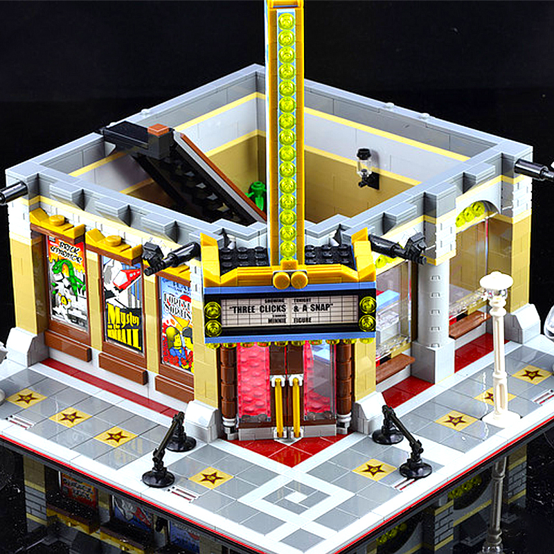 Customzied 99012 Palace Cinema Creator Builidng Block Brick Toy 2196pcs from USA 3-7 Day Delivery 10232