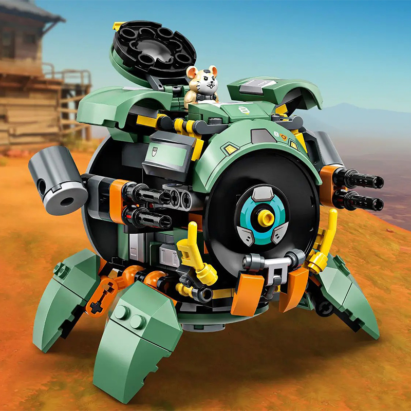 Customized 50028 Wrecking Ball Overwatch Game 233pcs Building Block Brick 75976 Ship from China
