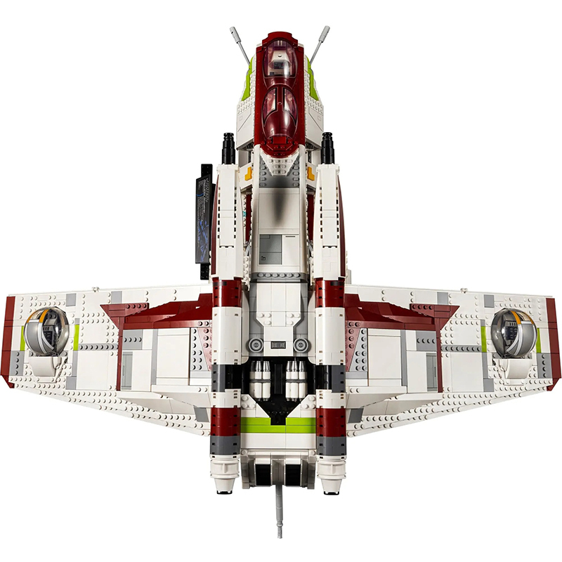 KING 80666 Space Wars Republic Gunship Star Wars Building Block Brick 75309 From USA 3-7 Day Delivery