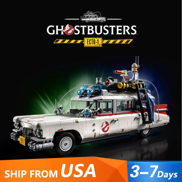 LARI 60103 HOSTBUSTERS ECTO-1 Building Blocks Bricks 10274 From USA 3-7 Days Delivery