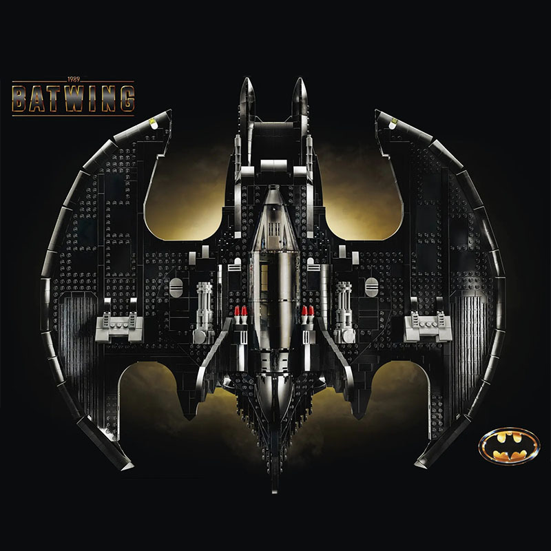 50006 Batman Series 1989 Batwing Building Blocks 2438PCS Bricks 76161 Ship From China