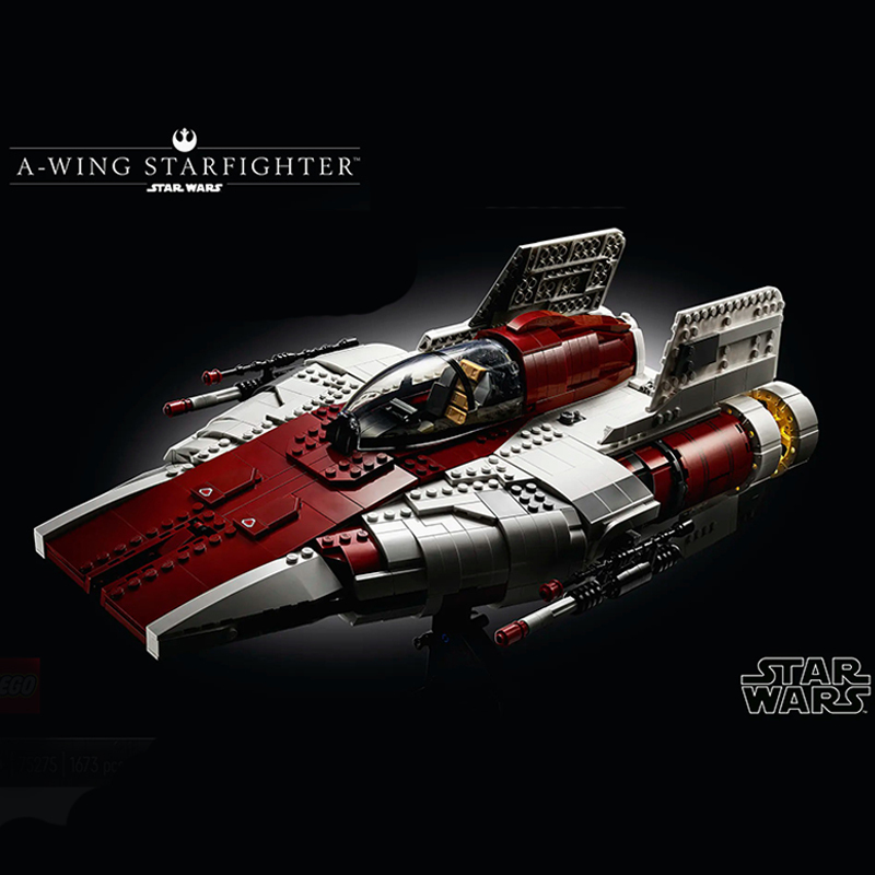 Custom 9559 UCS A-wing Fighter Star Wars 75275 Building Blocks Bricks 75275 From China