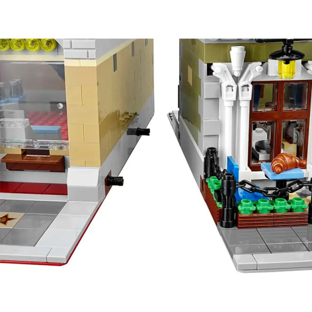 Customzied 99005 Parisian Restaurant Creator Building Block Brick 10243 from USA 3-7 Day Delivery