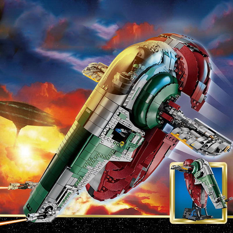 60062 Slave UCS I 75060 Star Wars Movie 1996 ±pcs Building Block Brick Bricks Ship From China