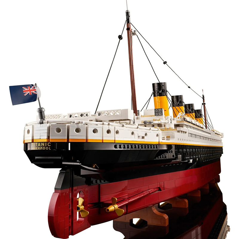 JieStar 82996 Titanic RMS Titanic Building Blocks 9090pcs Bricks Toys 10294 From USA 3-7 Days Delivery