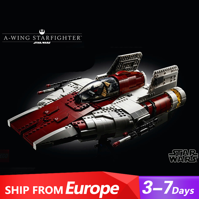 LEJI 9559 A-Wing Starfighter Star Wars 75275 Building Block Brick 1673pcs Ship From Europe 3-7 Days Delivery