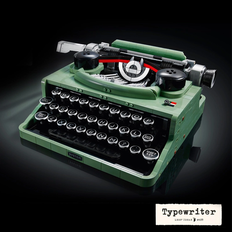 6900 KING 66886 Typewriter Ideas 21327 Building Block Brick 2079±pcs from China