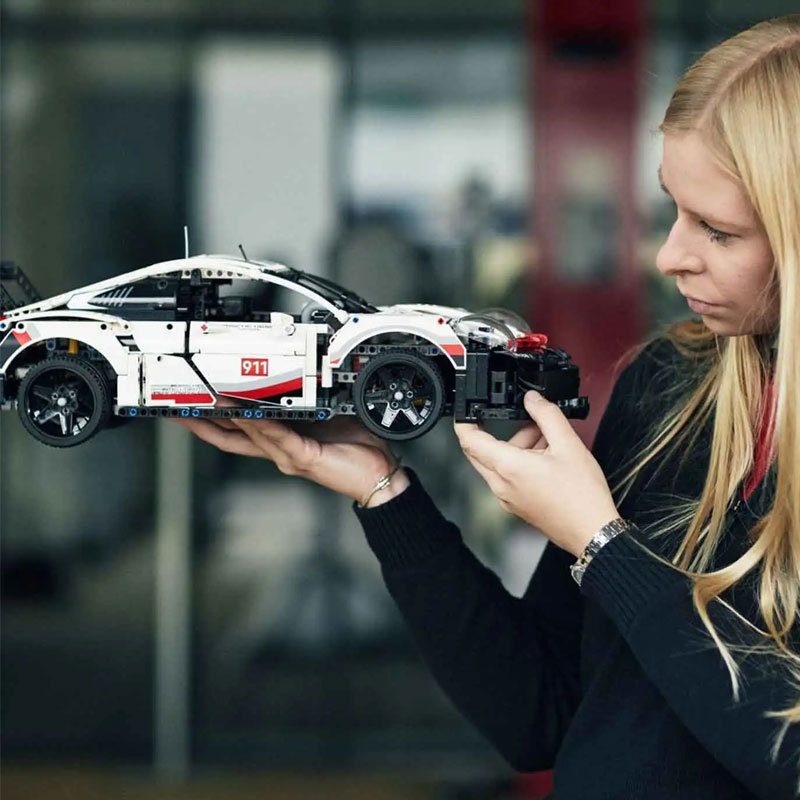 Customized 00911 RSR 911 42096 Building Blocks 1580pcs Bricks From EU 3-7 Days Delivery