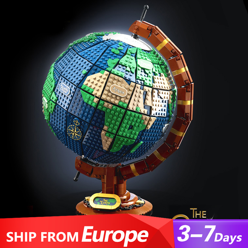 KING 95335 Idea The Globe 21332 Building Blocks Brick  2585pcs Europe 3-7 Day Delivery