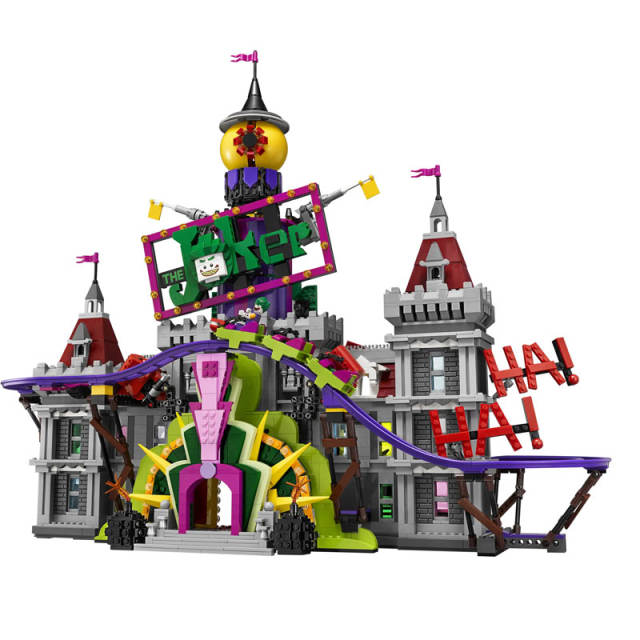 Super Heroes Series The Joker Manor Building Blocks 3444pcs Bricks Toys 70922 From China (Without Paper Instructions)