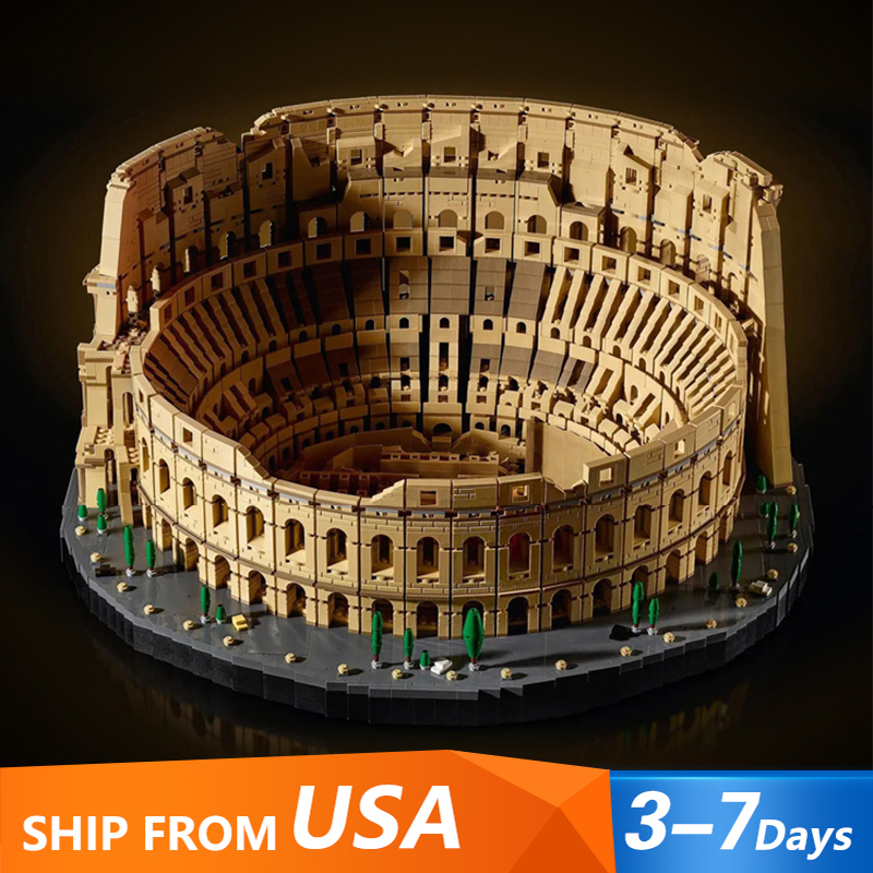 [Pre-sale by 5th] Customized 86000 Colosseum Creator Stadium 10276 Building Block 9036±pcs Brick Toys Model from USA 3-7 Days Delivery
