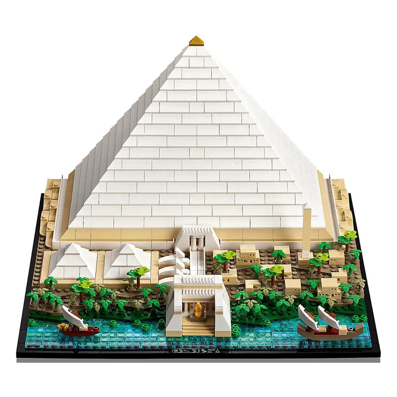 KING 6111 The Great Pyramid of Giza Creator Egypt 21058 Building Block Bricks Toy from China