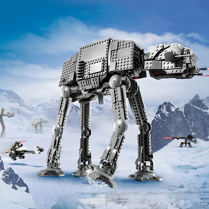 Custom 99920 AT-AT Star Wars Star Plans 1267pcs Building Block Brick 75288 from China