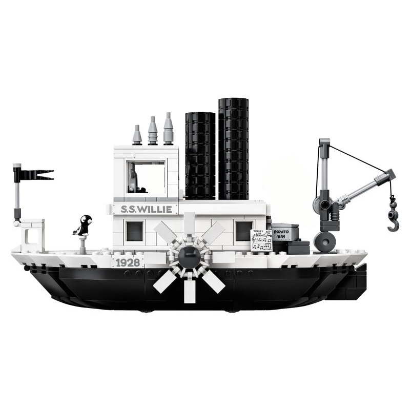 ZM60007 / SX6011 / LJ99018 Ideas Steamboat Wille Mickey Mouse S.S.Wille Boat 21317 Building Blocks 751pcs Bricks Toys from China