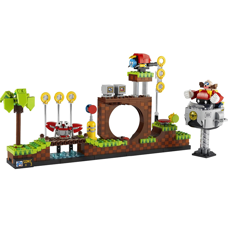 Sonic the Hedgehog buy - Green Hill Zone Building Kit (21331)