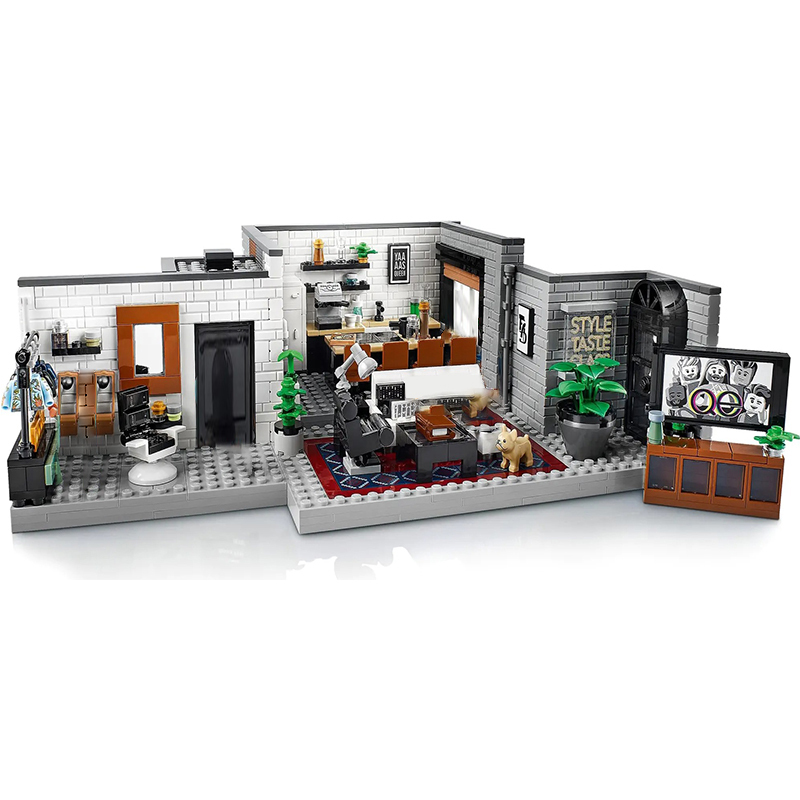 KING 12008 Queer Eye The Fab 5 Loft Creator Expert 10291 Building Block Bricks 974pcs from China