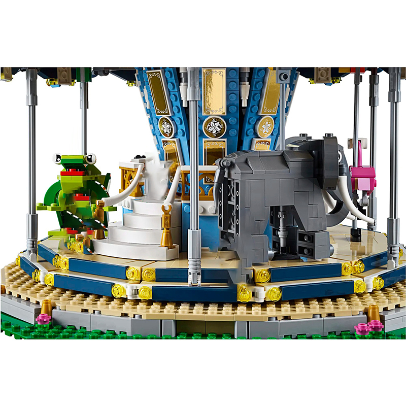 SX 6016 Carousel Amusement Park  2670pcs 10257 From USA 3-7 Days Delivery