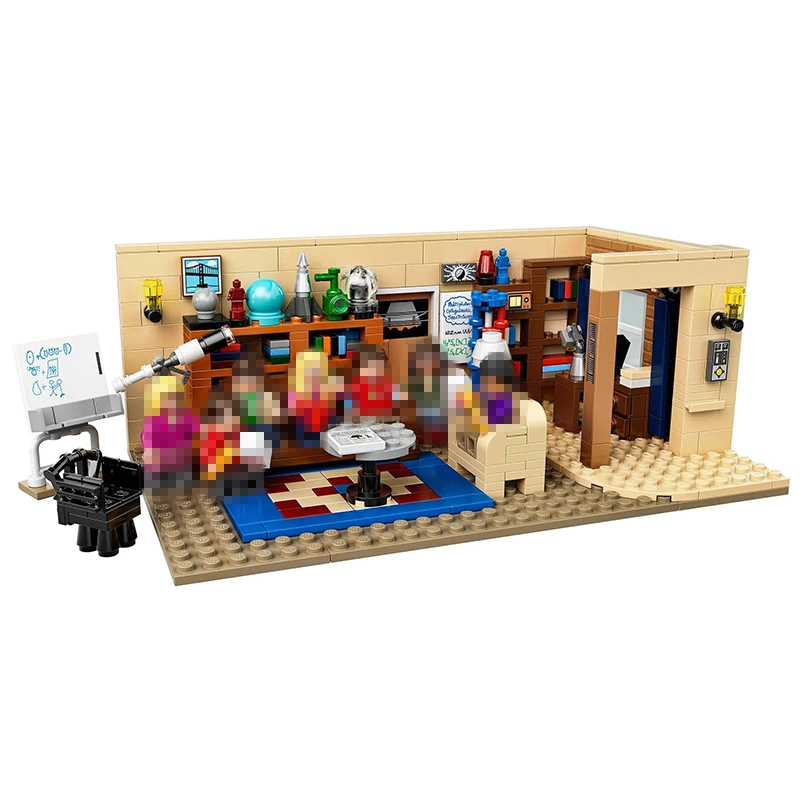 XD 2023 Ideas Series The Big Bang "Theory" 21302 Building Blocks 530pcs Bricks Toys From China