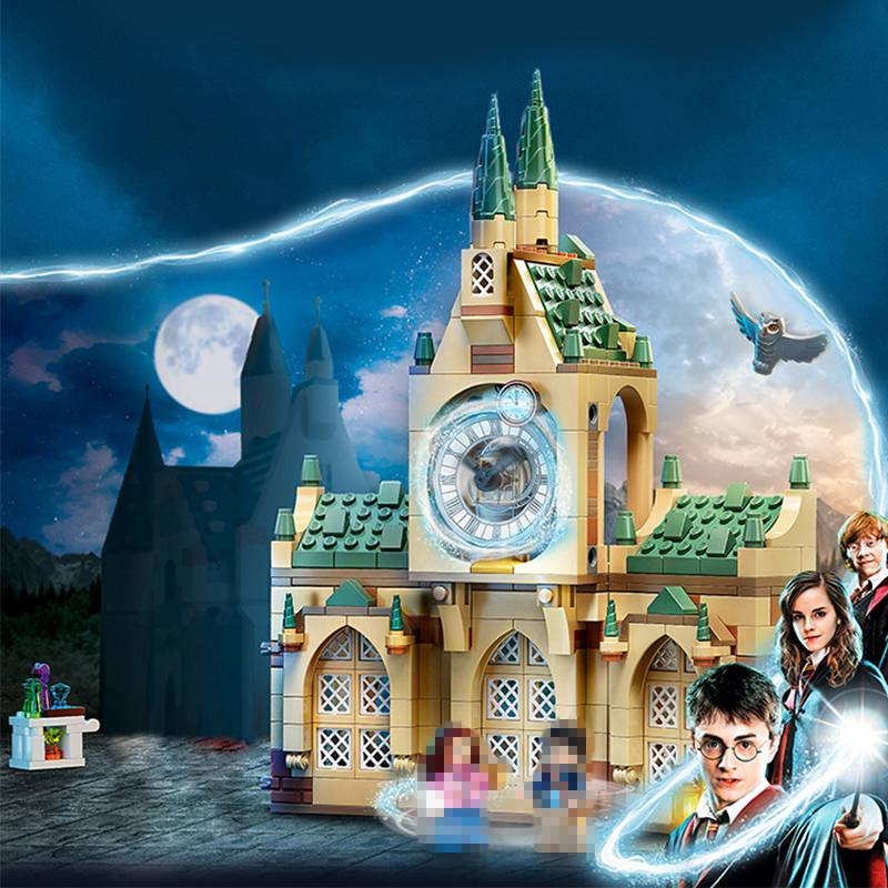 KING 99098 Hogwarts Hospital Wing Movie 76398 Building Block Brick Toy from China