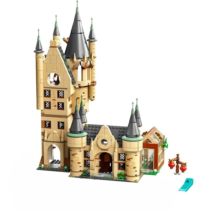 KING 19023 Hogwarts Astronomy Tower Harry Potter  Building Blocks 971pcs Bricks 75969 Toys From China