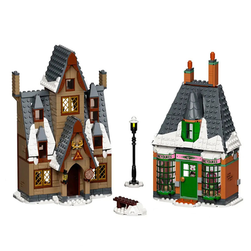 Custom X19070 Movie & Games Series Hogsmeade Village Visit Compatible 76388 Building Blocks 851pcs Bricks From China