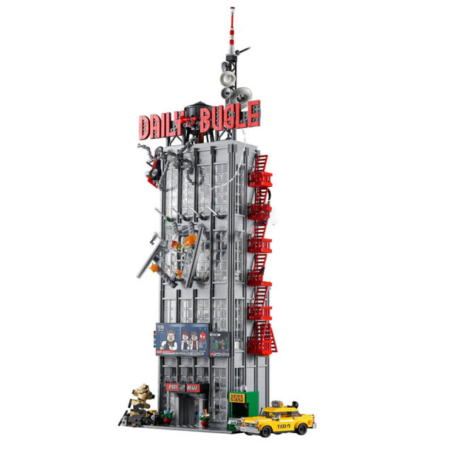 KING 55886 / LJ1299 Daily Bugle  Super Heroes Series Building Blocks 3772pcs Bricks Toys 76178  From China