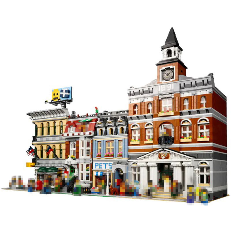 Customzied JJ005 / 99011 Town Hall Creator Modular Building 2766±PCS from USA 3-7 Days Delivery 10224