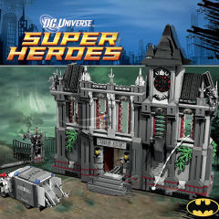 07044 Arkham Asylum Breakout Super Heroes Series Batman 10937  Building Blocks Toys 1619pcs From China