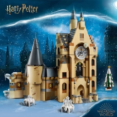 Hogwarts Clock Tower Harry Potter Movie & Games 75948