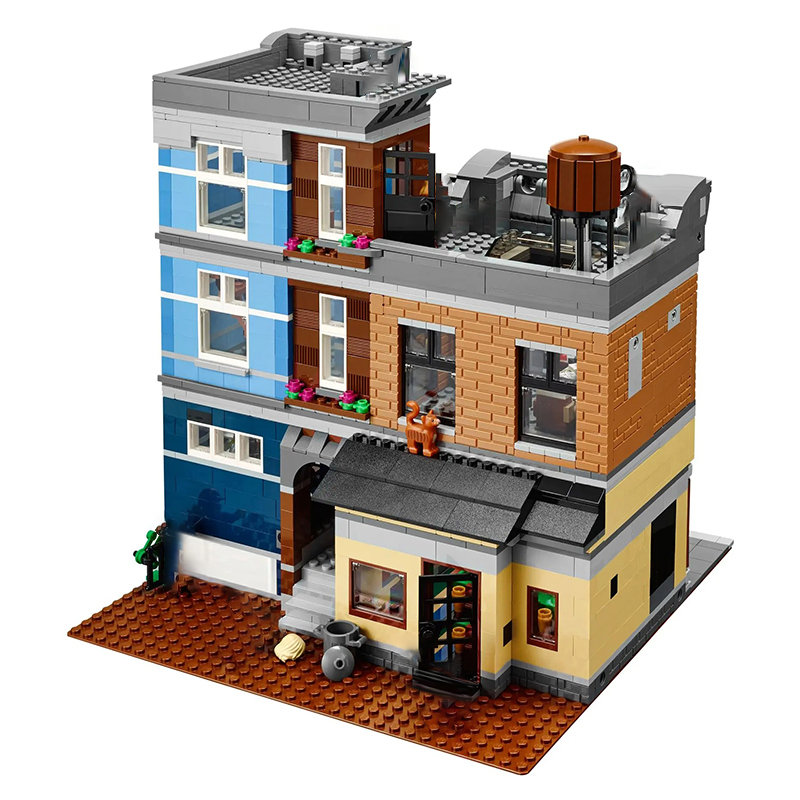 LEJI 99088 Detective's Office 2262pcs Building Blocks Bricks Toys 10246 From Europe 3-7 Days Delivery