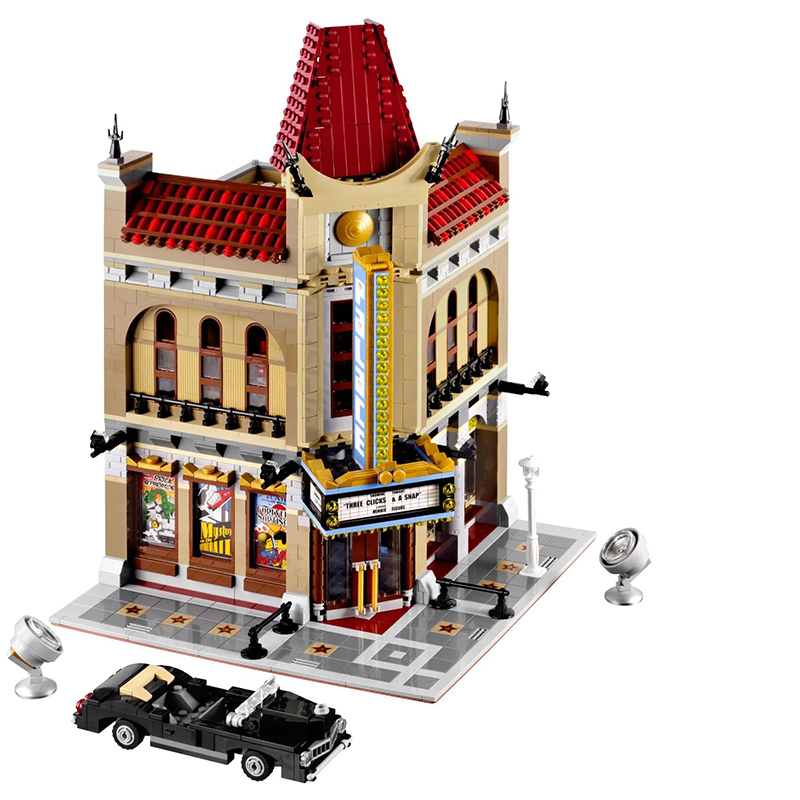 [Pre-sale by 2th] Custom 99012 Palace Cinema Creator Builidng Block Brick Toy 2196pcs 10232 from Europe 3-7 Day Delivery