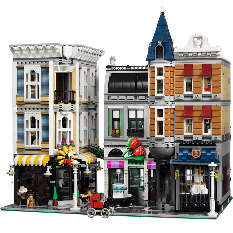 KING A19085 Assembly Square Creator Expert City Street  Building Blocks 4002pcs Bricks 10255 From USA 3-7 Days Delivery