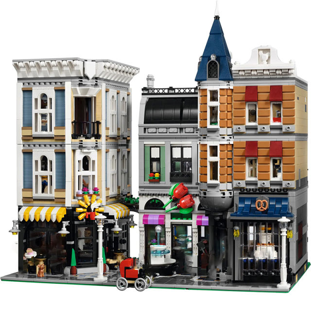 KING A19085 Assembly Square Creator 10255 Building Block 4002pcs Brick from China