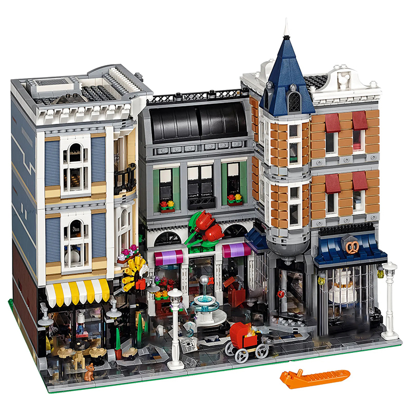 KING A19085 Assembly Square Creator 10255 Building Block 4002pcs Brick from China