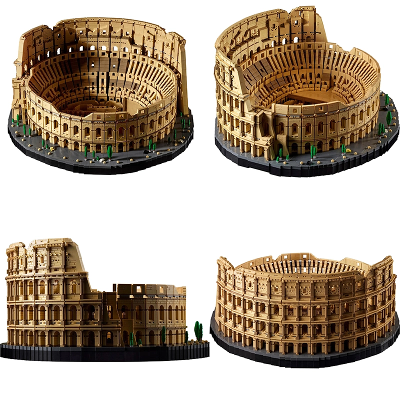 Customized 86000 Colosseum Creator Stadium 10276 Building Block 9036±pcs Brick Toys Model Ship From China