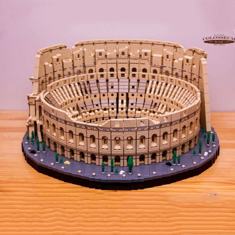 Customized 86000 Colosseum Creator Stadium 10276 Building Block 9036±pcs Brick Toys Model Ship From China