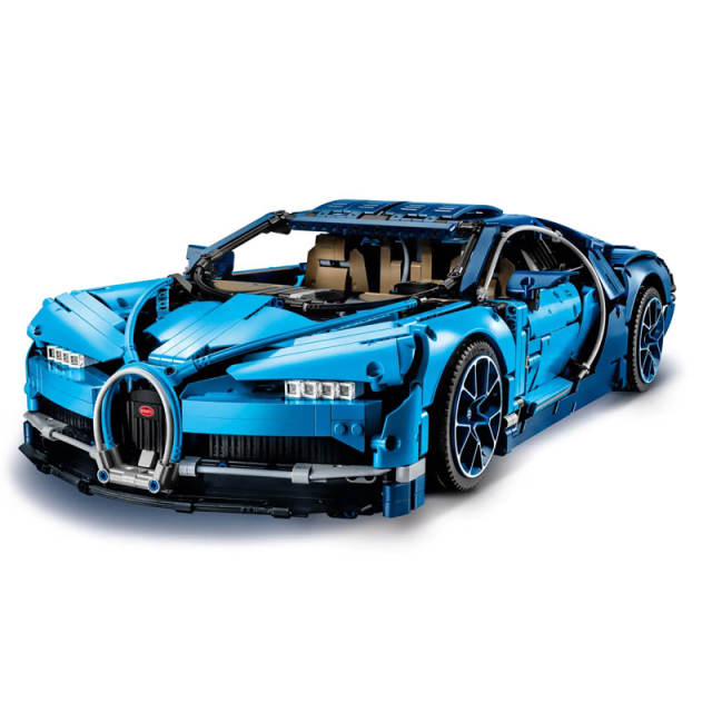 Customized S7802 Bugatti Chiron Super Car Model Kit Building Blocks Bricks 42083 from Europe 3-7 Days Delivery