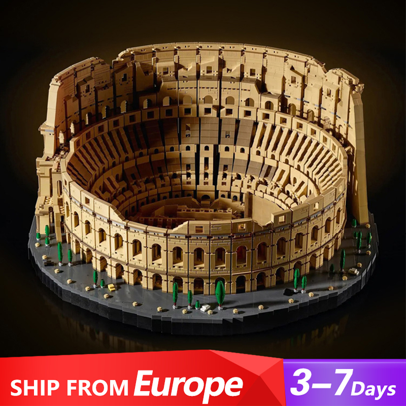 [Pre-sale by 12th] Customized 86000 Colosseum Creator Stadium 10276 Building Block 9036±pcs Brick Toys Model from Europe 3-7 Days Delivery