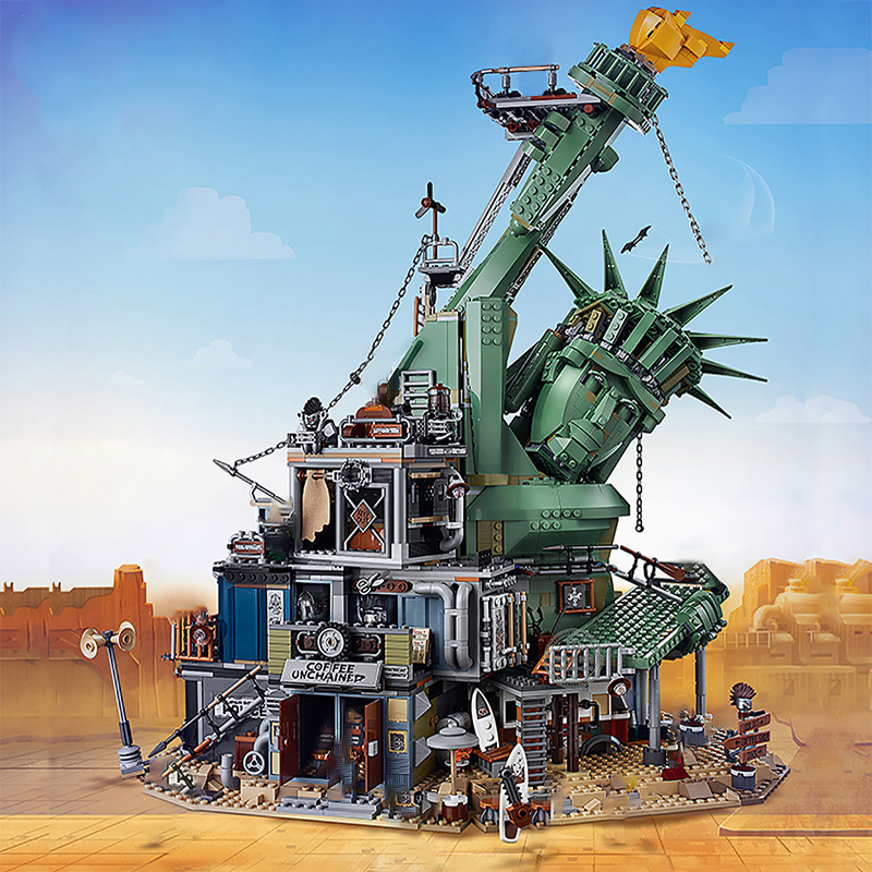 Custom 1331 11252 Welcome to Apocalypseburg 3178pcs Building Block Brick from China 70840