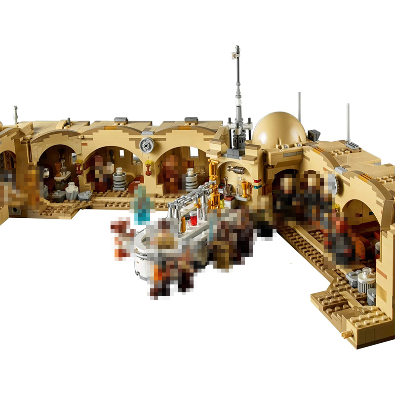 KING 60016 Mos Eisley Bar Building Blocks 3187pcs Bricks Toy Model 75290  From China