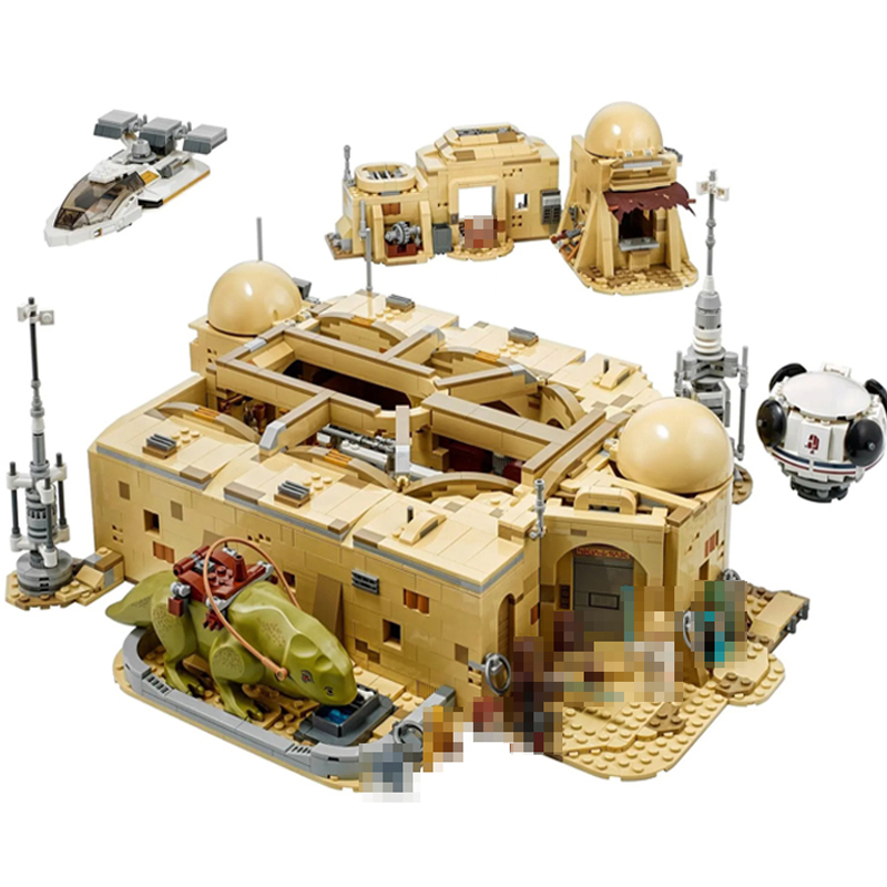 KING 60016 Mos Eisley Bar Building Blocks 3187pcs Bricks Toy Model 75290  From China