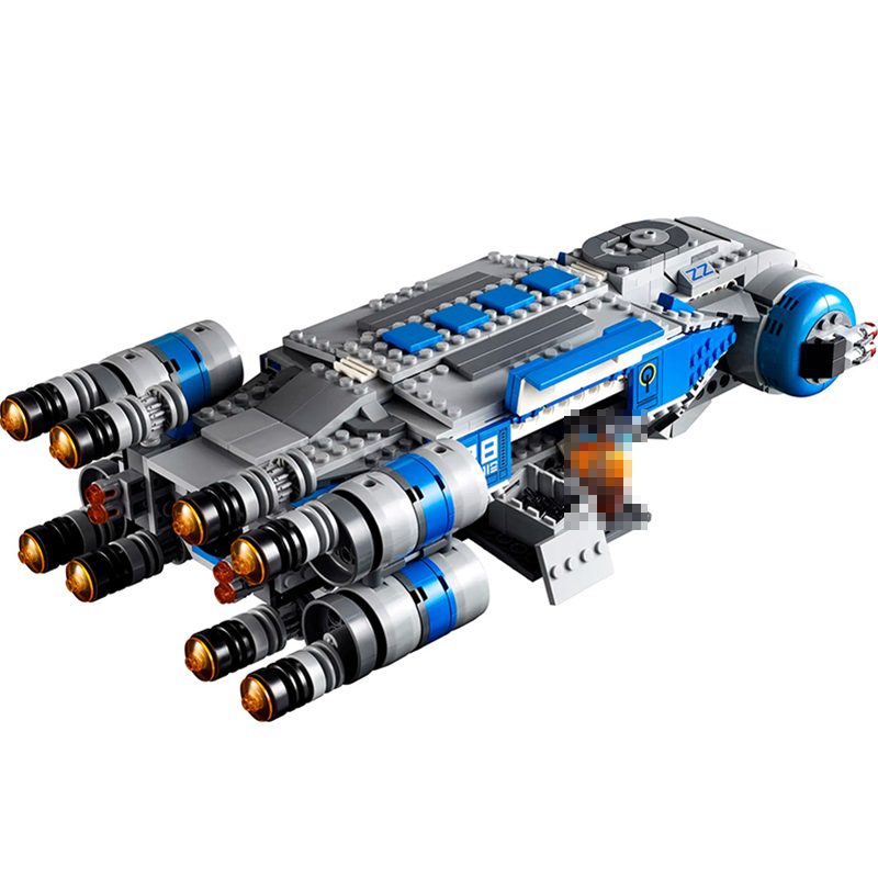 Customized 60018 Resistance I-TS Transport Star Wars Building Block Brick 75293 from China