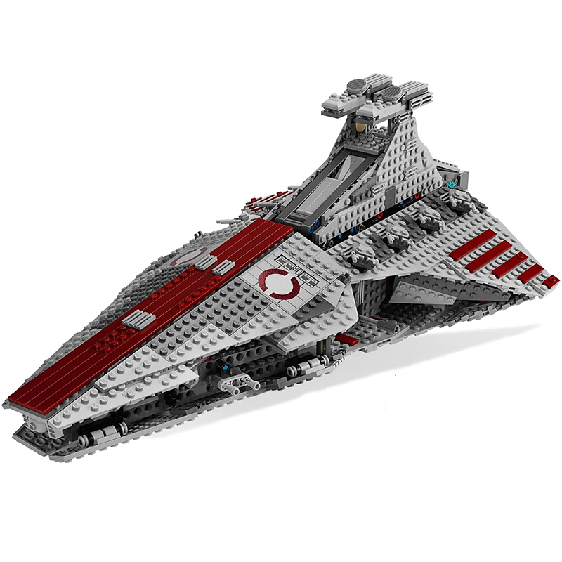 Customized A19077 Venator Class Republic Attack Cruiser 8039 Star Wars 1170±pcs From EU 3-7 Days Delivery