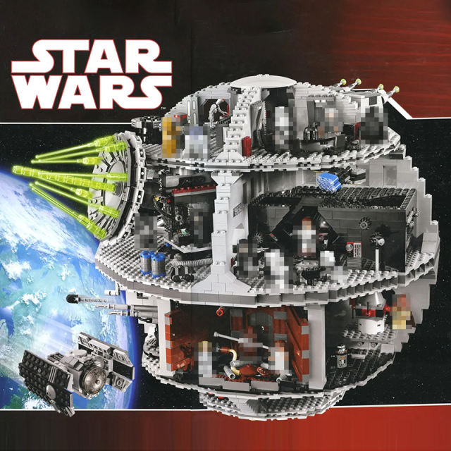 UCS Death Star Old Star Wars Movie Building Block Brick 10188 from China
