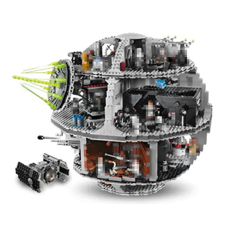 UCS Death Star Old Star Wars Movie Building Block Brick 10188 from China