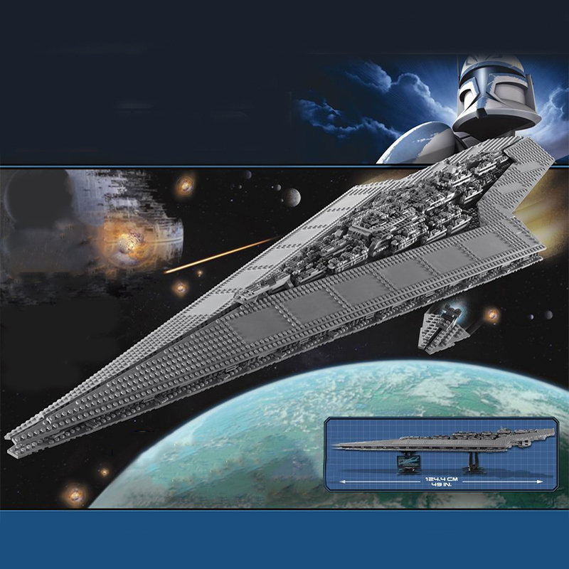 LIONKING 180008 UCS Super Star Destroyer Star Wars 10221 Building Block Brick 3152±pcs from China