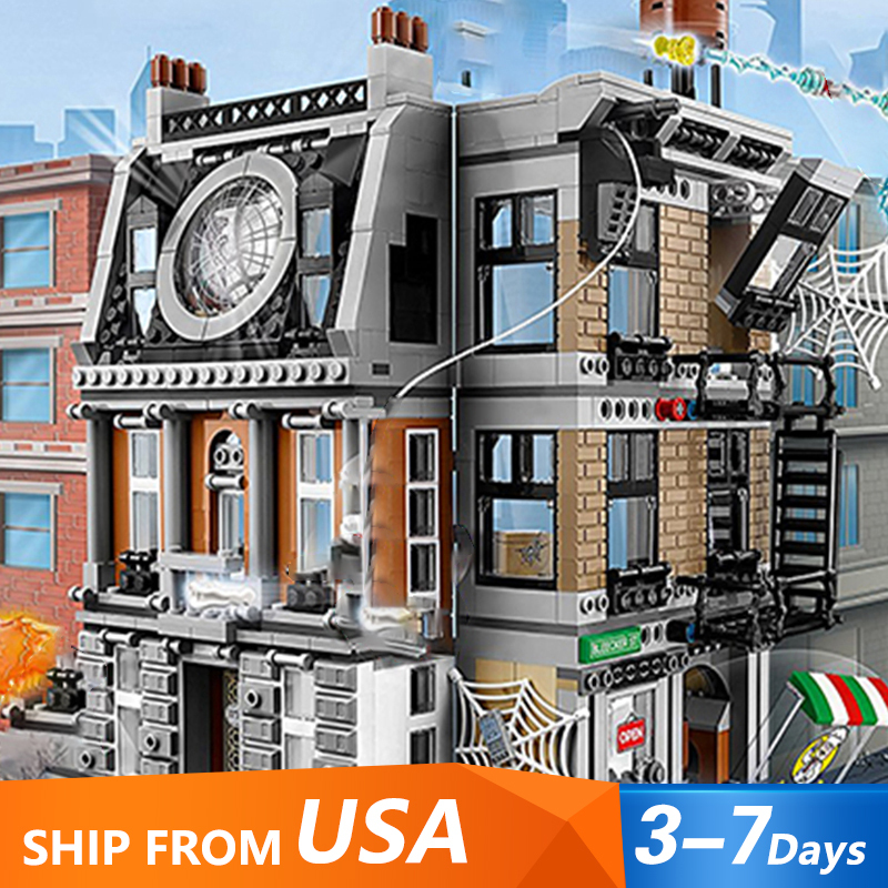 SX4046 / 10840 Sanctum Sanctorum Showdown Marvel Super Heros 76108 Building Block Brick 1044 ±pcs  from USA 3-7 Days Delivery